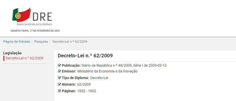 Primeira alteração ao Decreto-Lei sobre aspectos legais dos serviços da sociedade da informação como o comércio electrónico