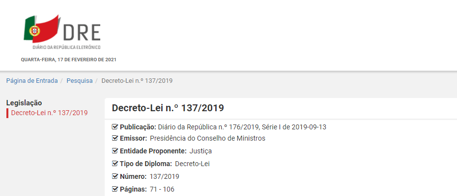 Estrutura Organizacional da Polícia Judiciária