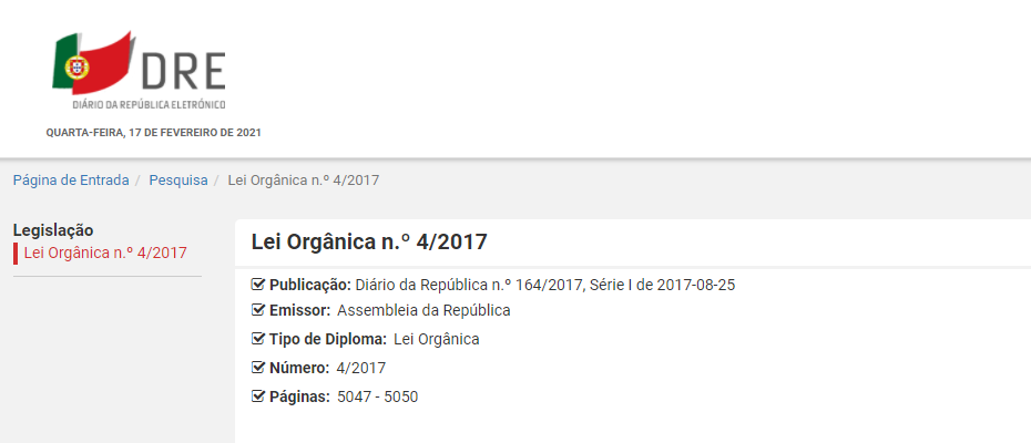 Acesso a Dados de Telecomunicações e Internet pelos Oficiais de Informação do SIS e do SIED